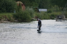 Wakeboard vkend + test nov trampolny:)