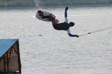 Wakeboard vkend + test nov trampolny:)