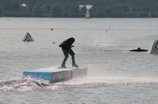 Wakeboard vkend + test nov trampolny:)