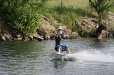 Wakeboard vkend + test nov trampolny:)