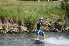 Wakeboard vkend + test nov trampolny:)