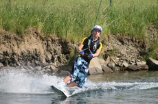 Wakeboard vkend + test nov trampolny:)