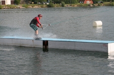 Wakeboard vkend + test nov trampolny:)