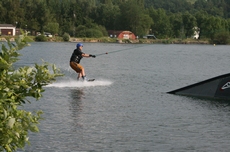 Wakeboard vkend + test nov trampolny:)