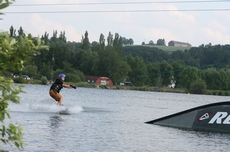 Wakeboard vkend + test nov trampolny:)