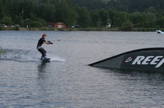 Wakeboard vkend + test nov trampolny:)