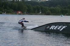 Wakeboard vkend + test nov trampolny:)