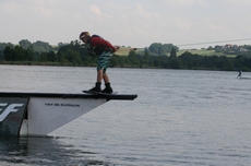 Wakeboard vkend + test nov trampolny:)