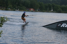 Wakeboard vkend + test nov trampolny:)