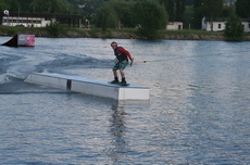 Wakeboard vkend + test nov trampolny:)