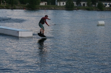 Wakeboard vkend + test nov trampolny:)