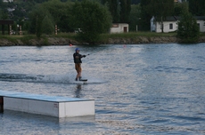 Wakeboard vkend + test nov trampolny:)