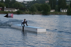 Wakeboard vkend + test nov trampolny:)