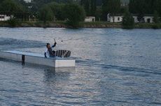 Wakeboard vkend + test nov trampolny:)