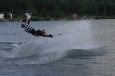 Wakeboard vkend + test nov trampolny:)