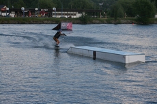 Wakeboard vkend + test nov trampolny:)