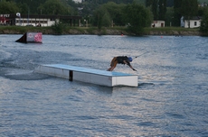 Wakeboard vkend + test nov trampolny:)