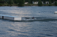 Wakeboard vkend + test nov trampolny:)