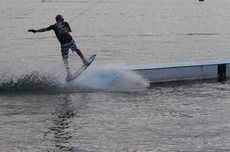 Wakeboard vkend + test nov trampolny:)