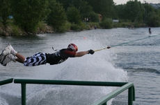 Wakeboard vkend + test nov trampolny:)