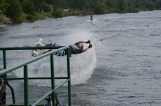 Wakeboard vkend + test nov trampolny:)