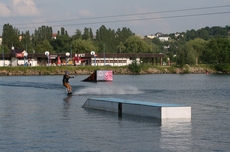 Wakeboard vkend + test nov trampolny:)