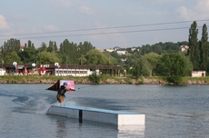 Wakeboard vkend + test nov trampolny:)