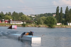 Wakeboard vkend + test nov trampolny:)