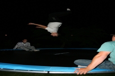 Wakeboard vkend + test nov trampolny:)